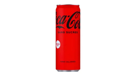 Coca sans sucre 33cl