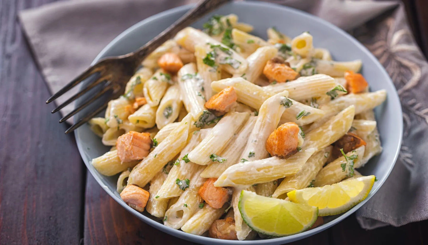 Penne au saumon